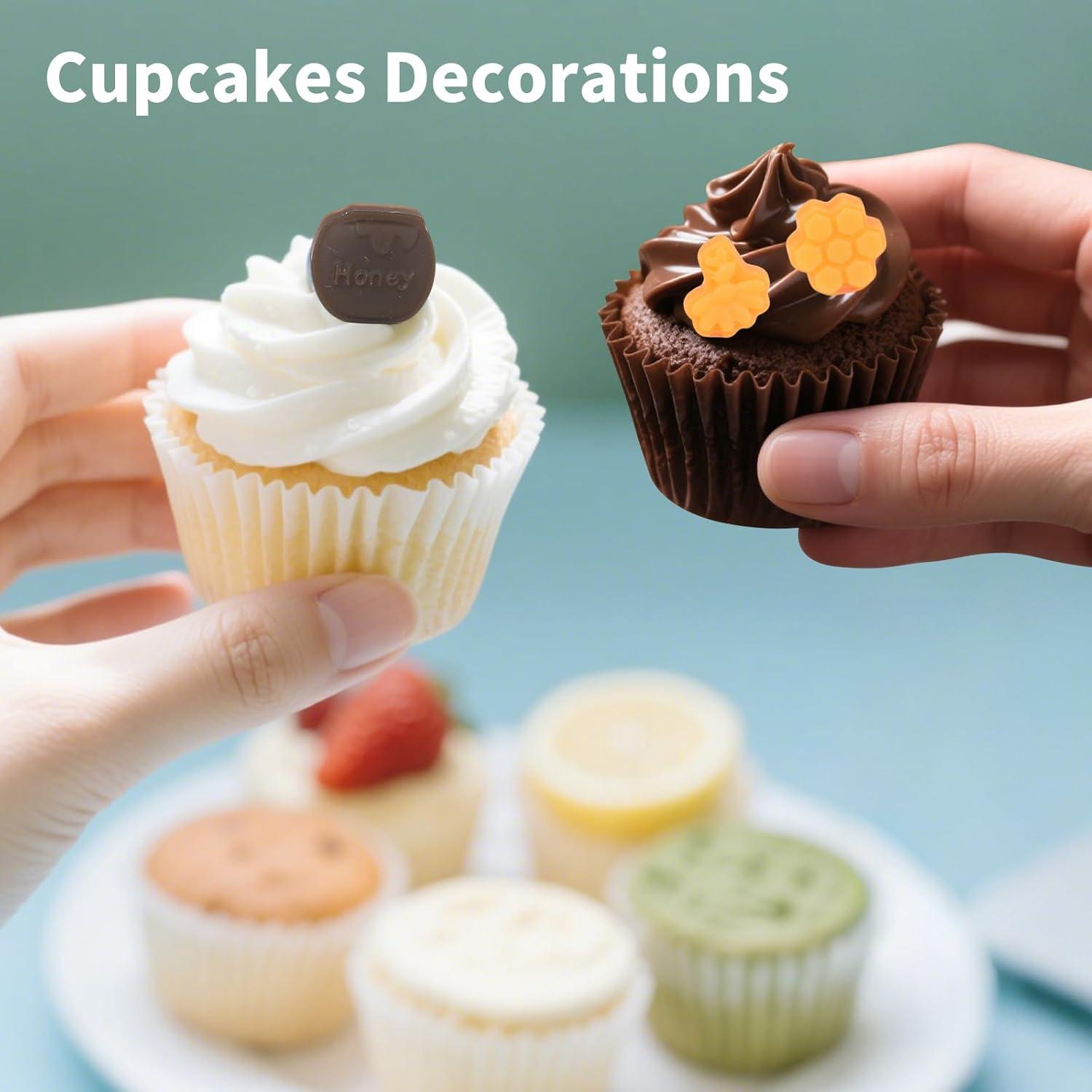 Molde de Silicona de Abeja Hewomate - 2 Piezas, 15x21cm