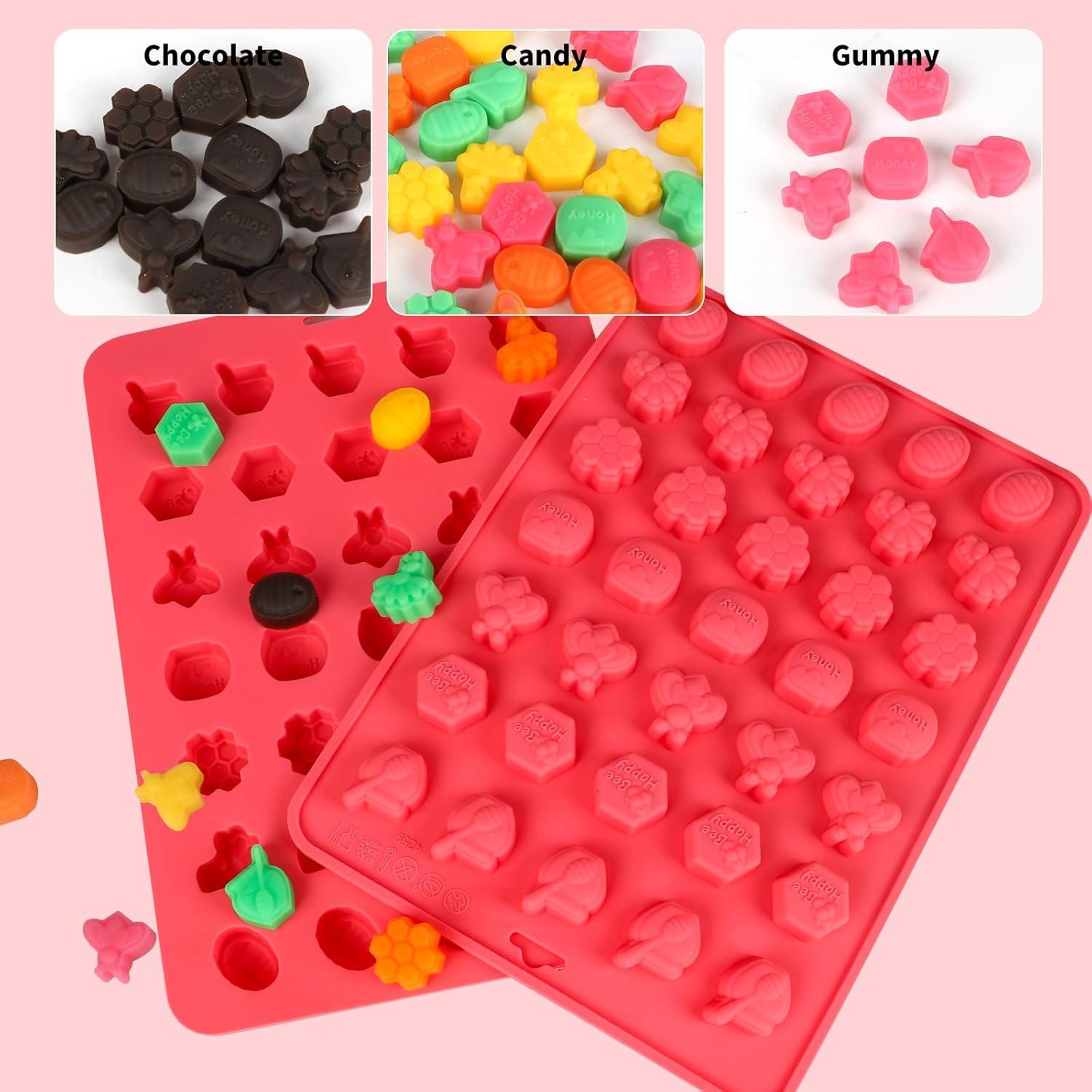 Molde de Silicona de Abeja Hewomate - 2 Piezas, 15x21cm