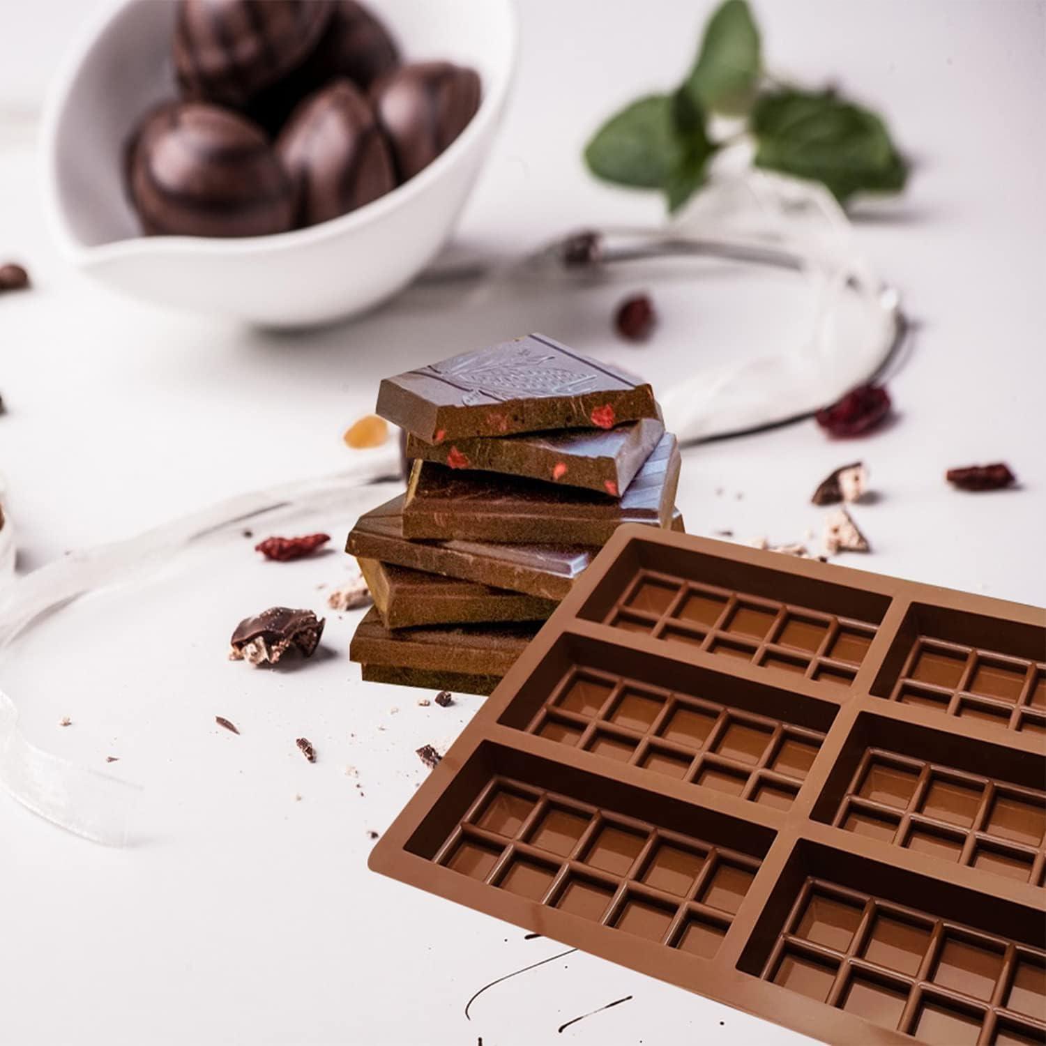 Moldes de Silicona para Cera Derretida XYSMZM 2 Pcs 25.7x17cm