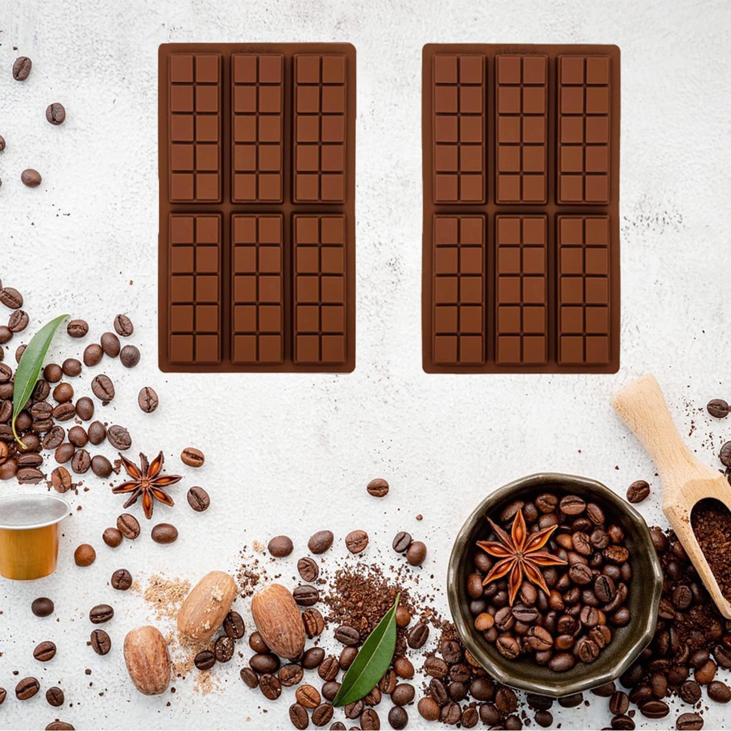 Moldes de Silicona para Cera Derretida XYSMZM 2 Pcs 25.7x17cm