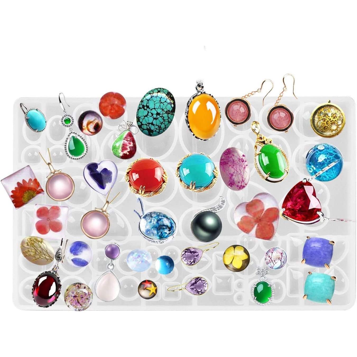 Molde de Silicona Luomi para Joyas de Resina y Arcilla 29 Formas