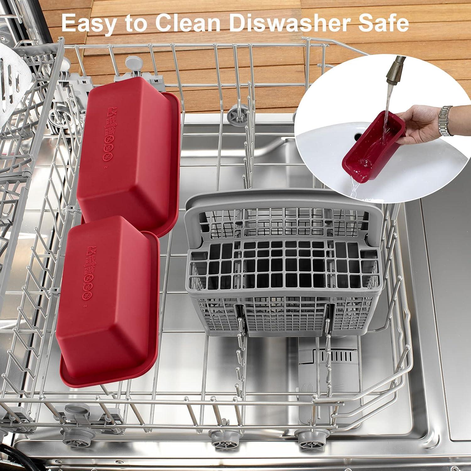 Juego de 4 Moldes de Silicona para Pan Mini Nalchios