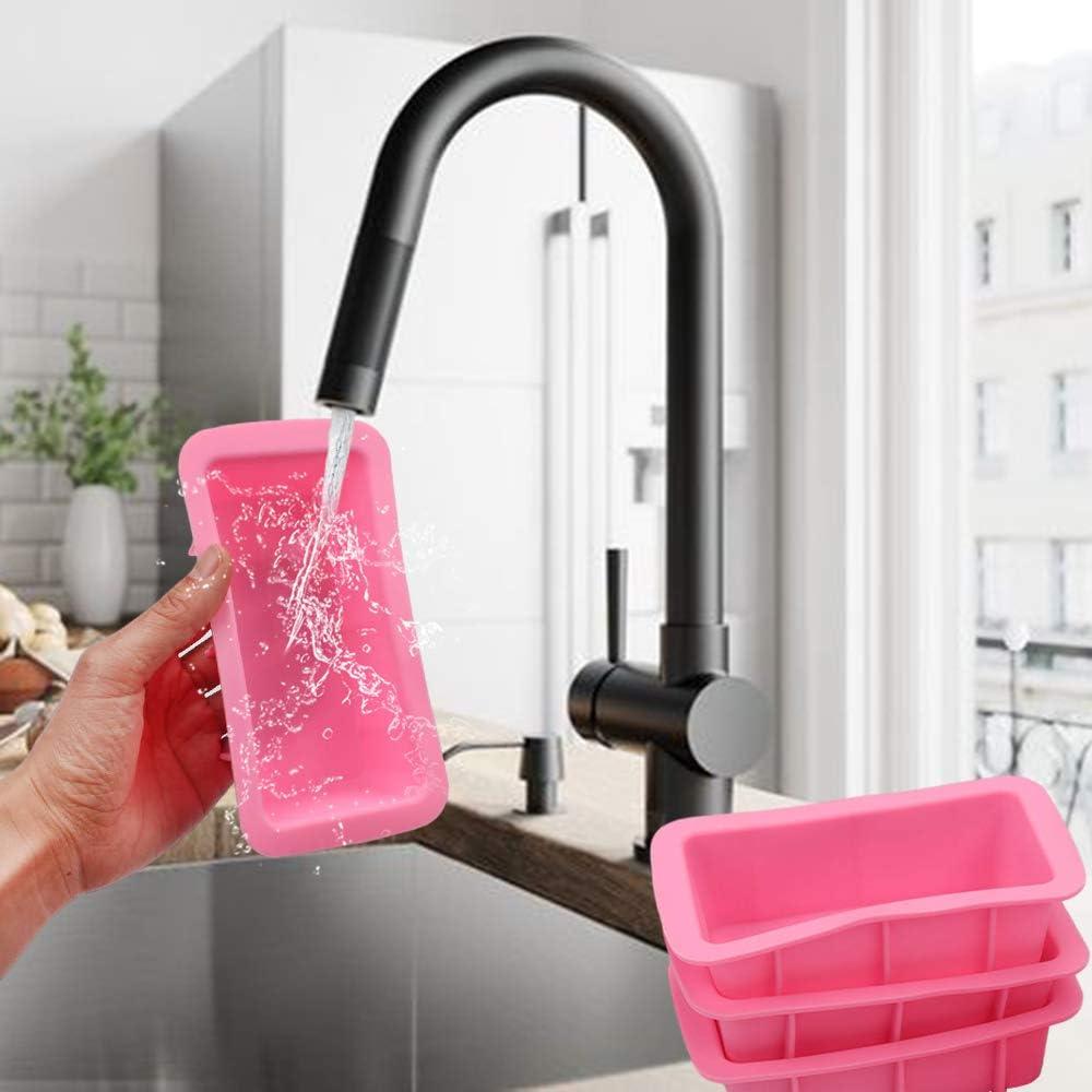 Juego de 4 Moldes de Silicona Mini BAKER DEPOT Antiadherentes