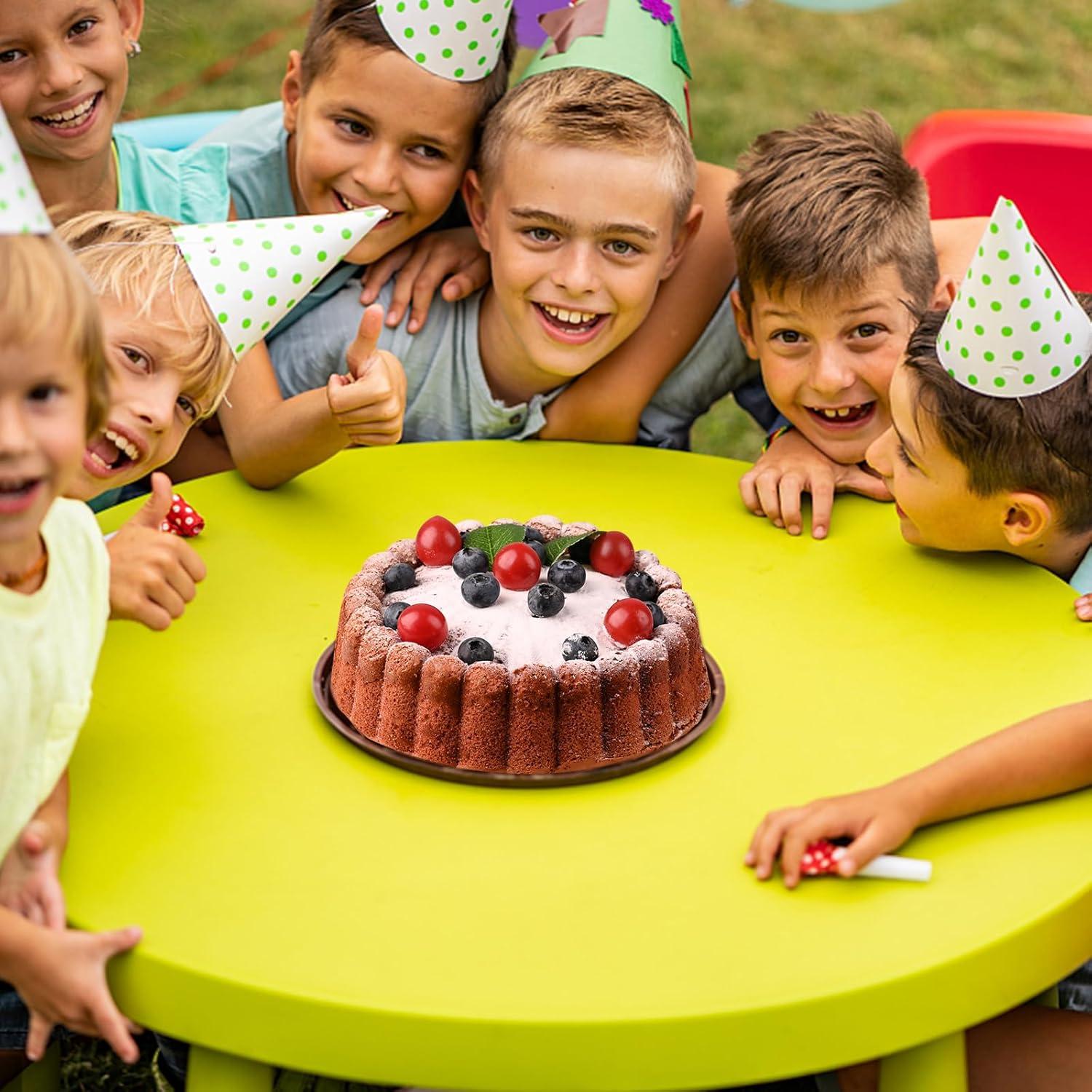 Molde para Pastel Charlotte HUAKENER 2 Pcs Silicona 20.32 cm