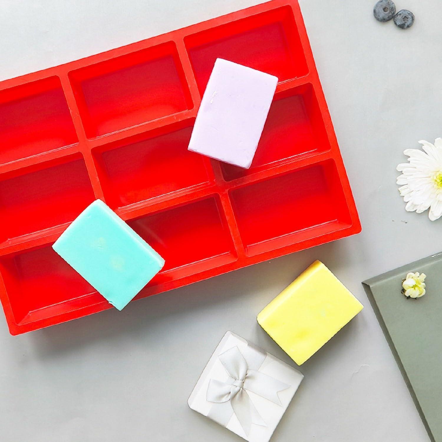 Moldes de Silicona Antiadherentes YJWYDM para Pan Mini - Paquete de 2