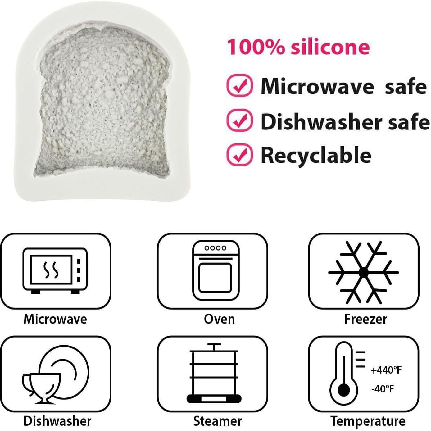 Molde de Silicona para Pan Tostado FCKEMLDS 24.6x16.9 cm