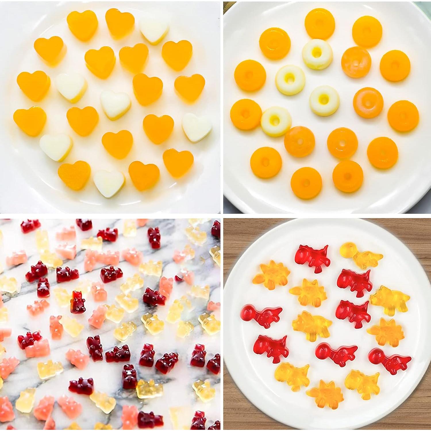 Moldes de Gummy Bear de Silicona WARM TIME - Set de 4 Mini