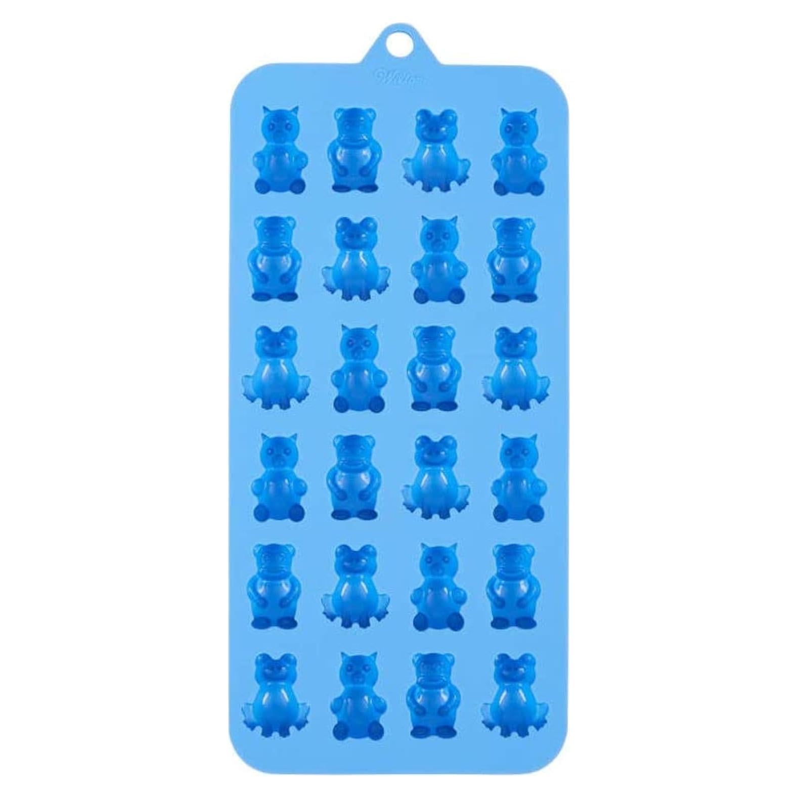 Molde de Silicona Wilton para Gummy Animales 24 Cavidades