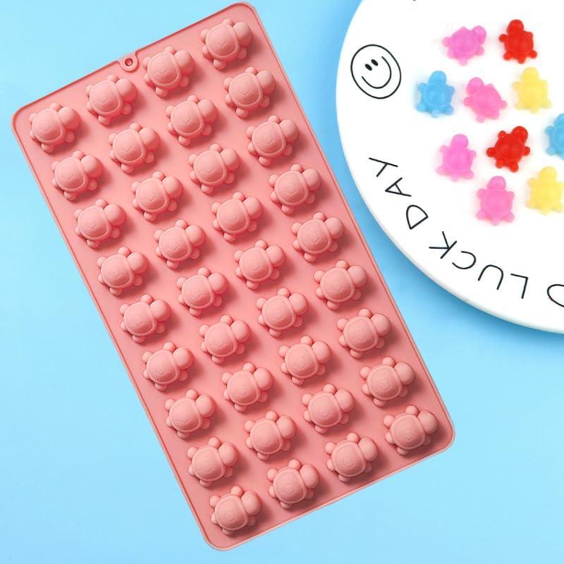 Moldes de Silicona Tortuga Mini Ahorasky - 72 Cavidades