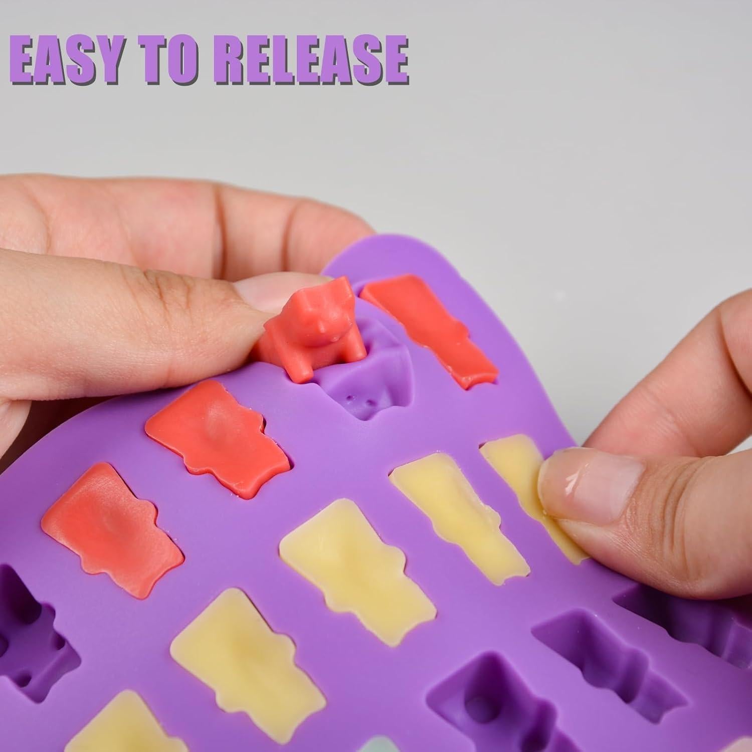 Moldes de Silicona para Gummy Osito CAKETIME 2ml - 4 Piezas