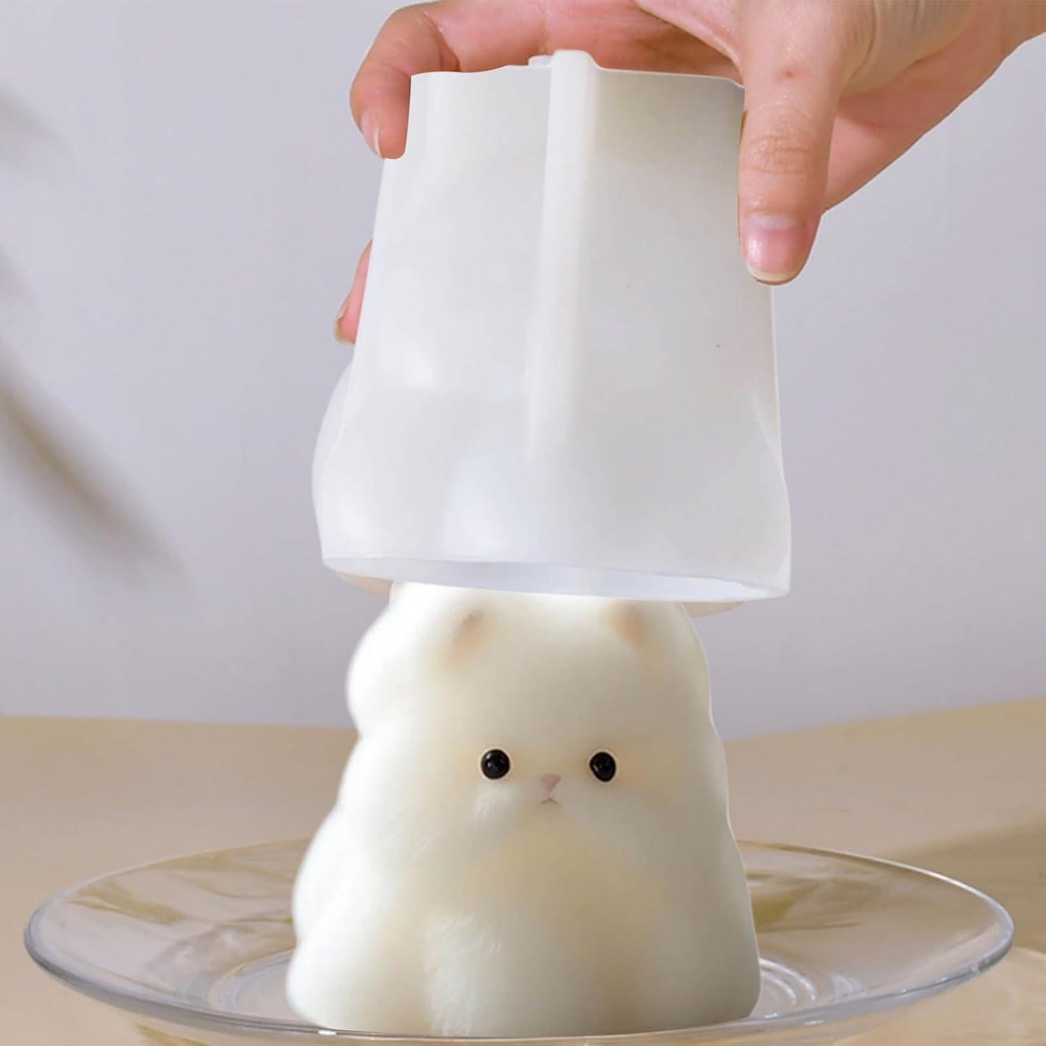 Moldes de Gelatina de Silicona Gasusen - Animales Lindos 11.91x10.59cm