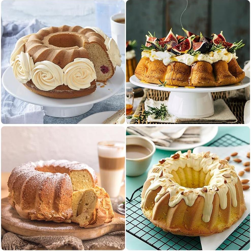 Molde de Silicona Redondo SOV 25.4 cm para Pasteles y Gelatina