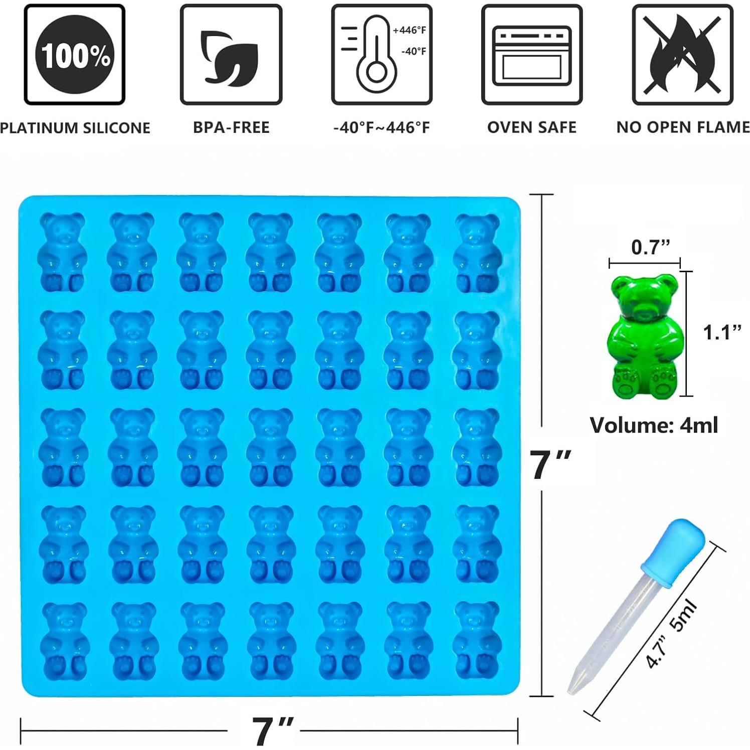 Molde de Oso de Goma Grande WARM TIME - Silicona Antiadherente