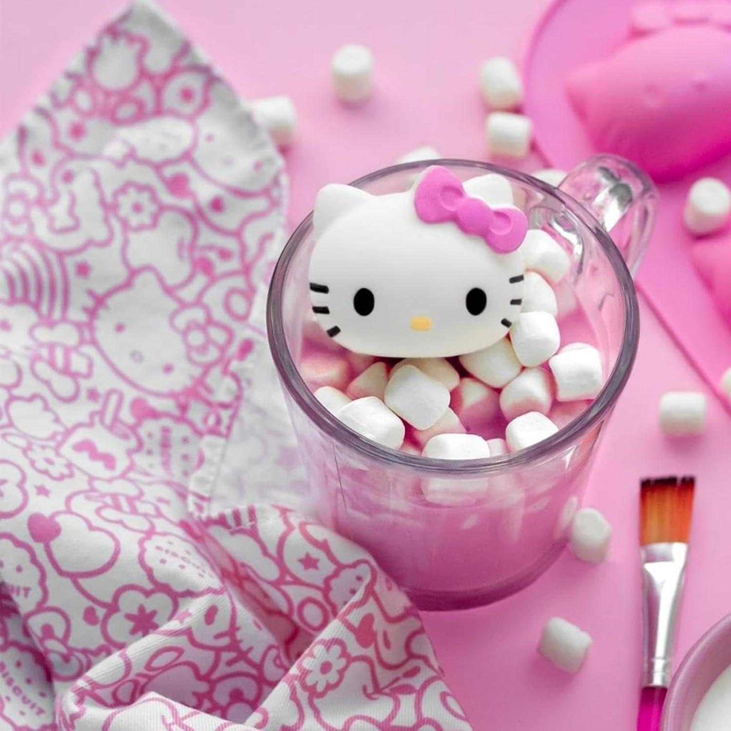 Moldes de Silicona ICNYEKl Gatito 2 Pcs para Caramelos y Chocolates