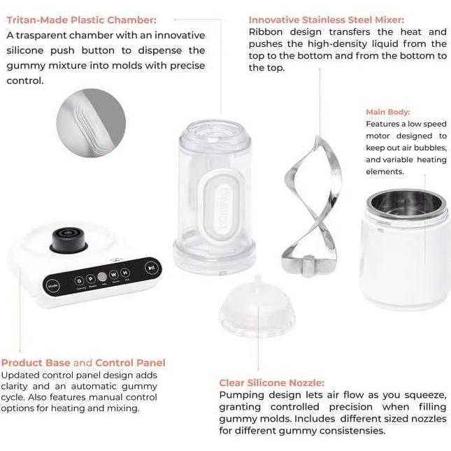 Máquina de Gominolas Magical Butter GummyMaker - 1.74 kg