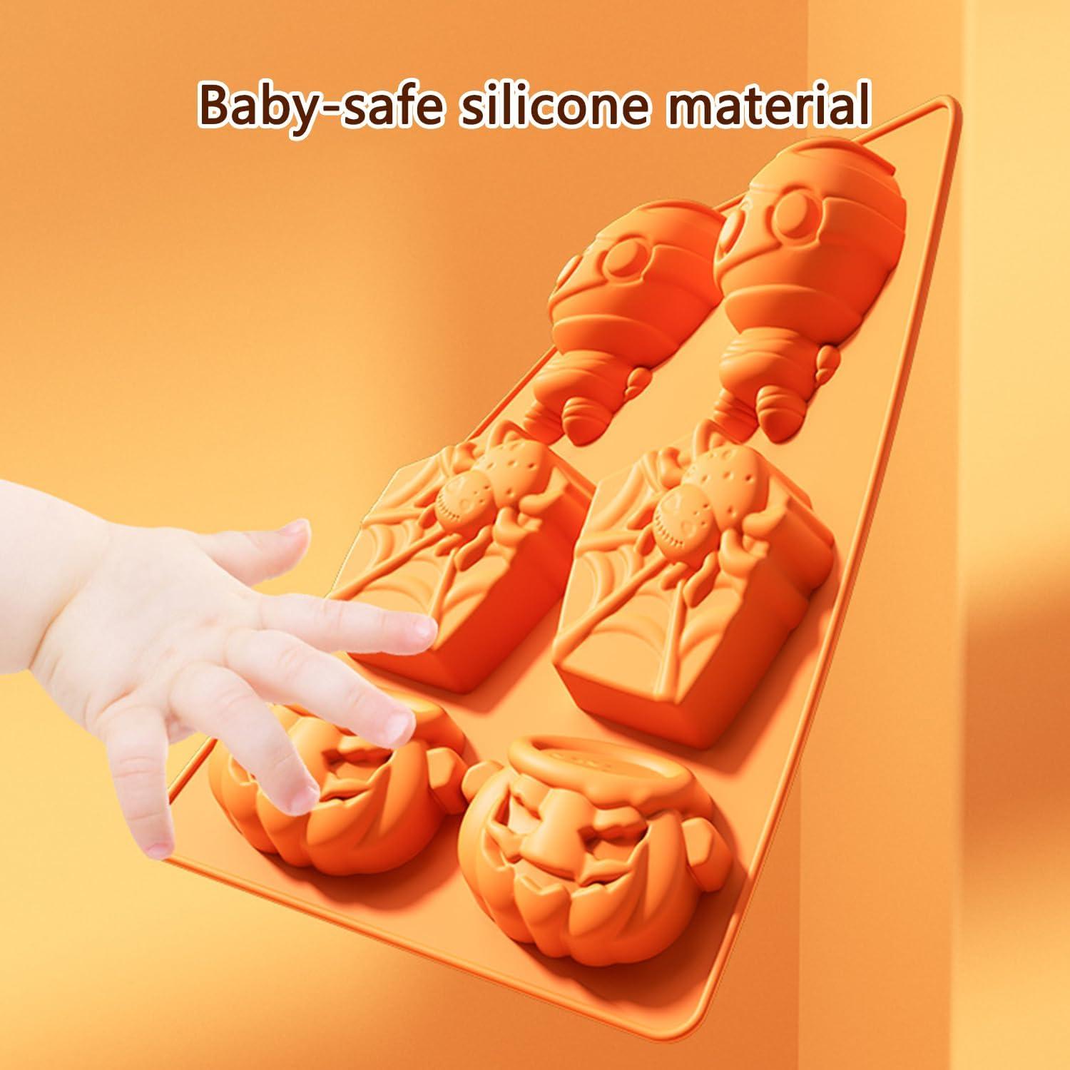 Set de 3 Moldes de Silicona Halloween Sinirttou 22 Cavidades