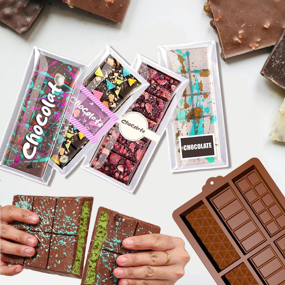 Moldes de Chocolate Silicona BENEKIY 6 Cavidades 27x17 cm