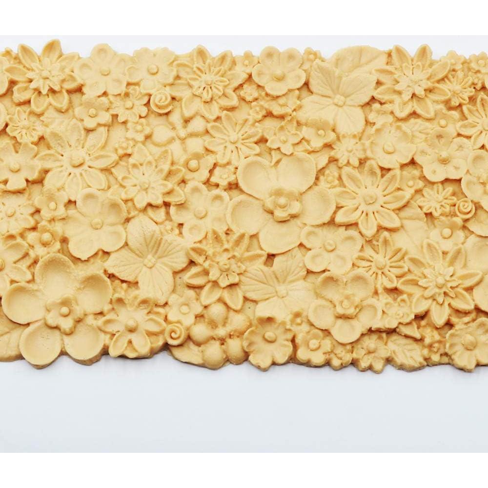 Molde de Silicona para Pasteles Namzi - Encaje Floral Comestible