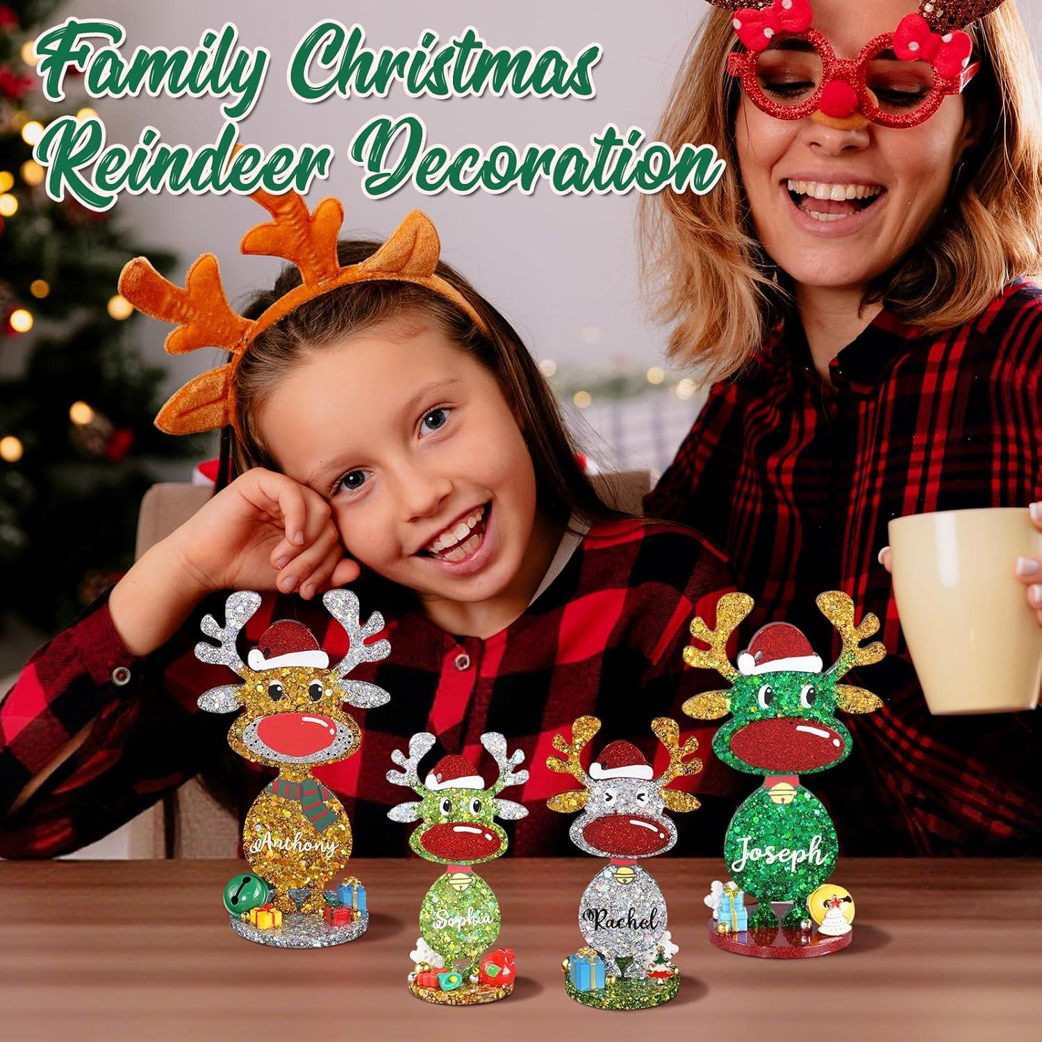 Moldes de Resina de Reno de Navidad LET'S RESIN - 3 Tamaños