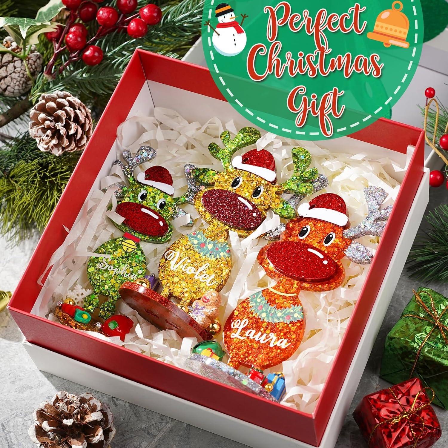 Moldes de Resina de Reno de Navidad LET'S RESIN - 3 Tamaños