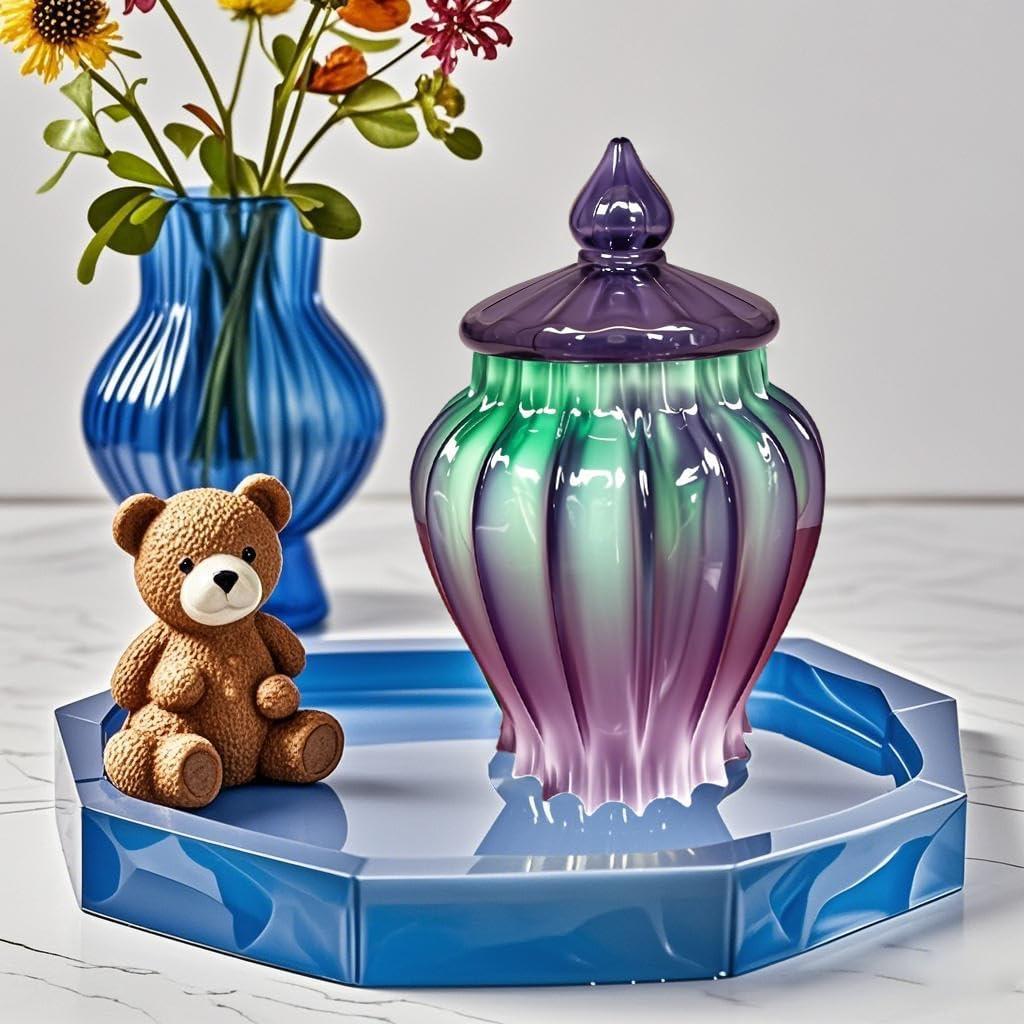 Molde de Silicona SHOSKY para Tarro con Tapa 5x10 cm