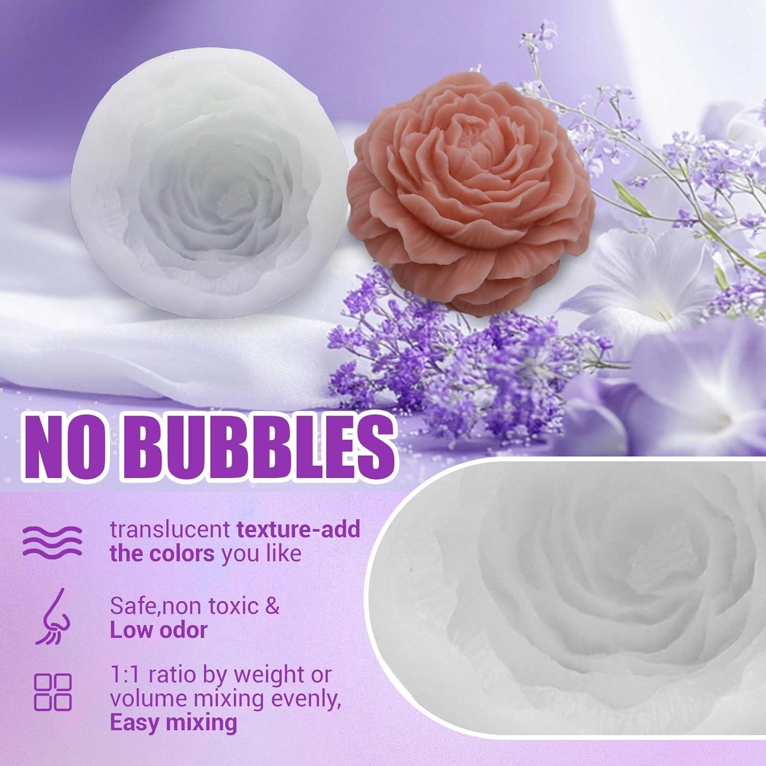 Kit de Moldes de Silicona 66oz SHORE RESIN - Dureza 15A