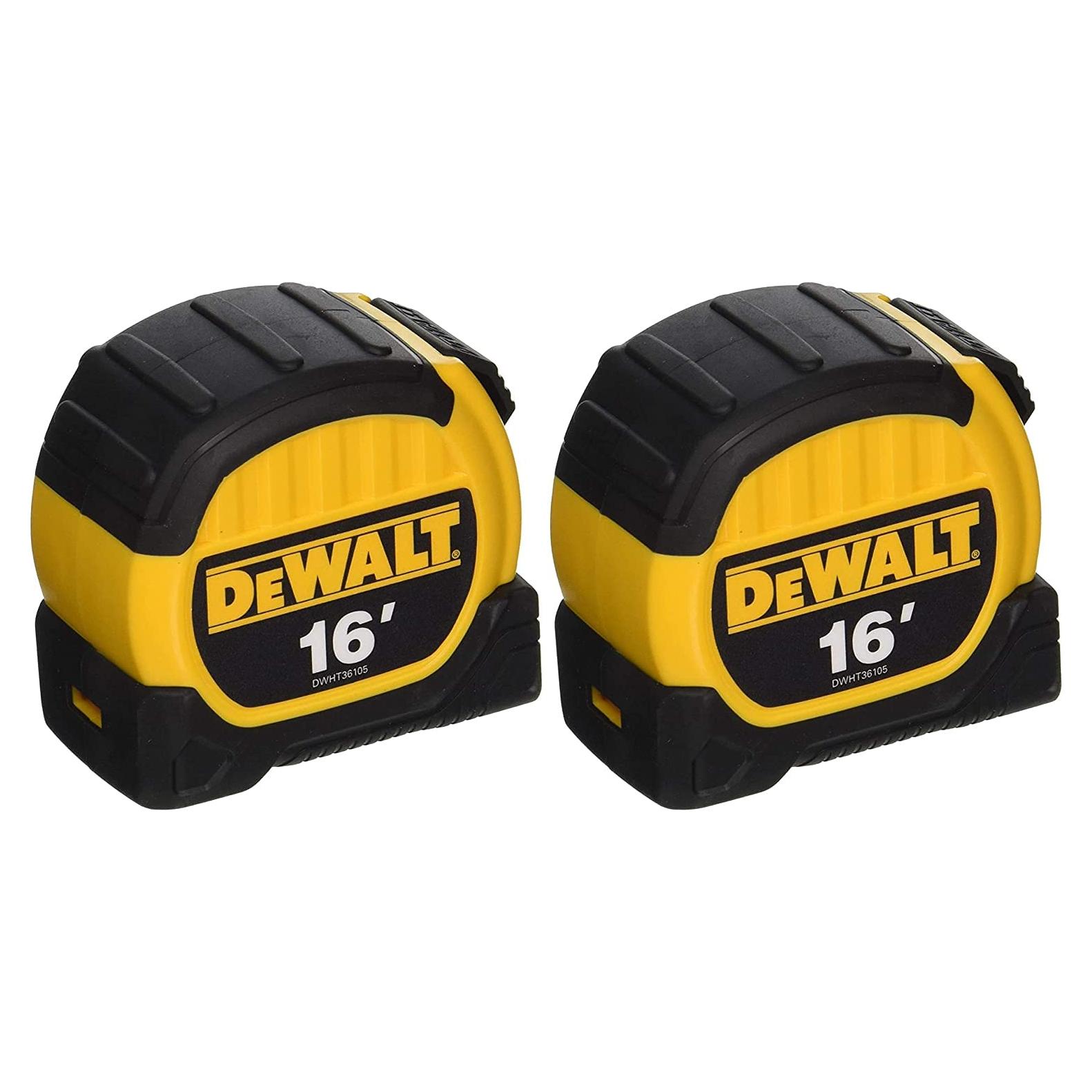 Cinta Métrica Dewalt 16 Pies (2 Paquetes)