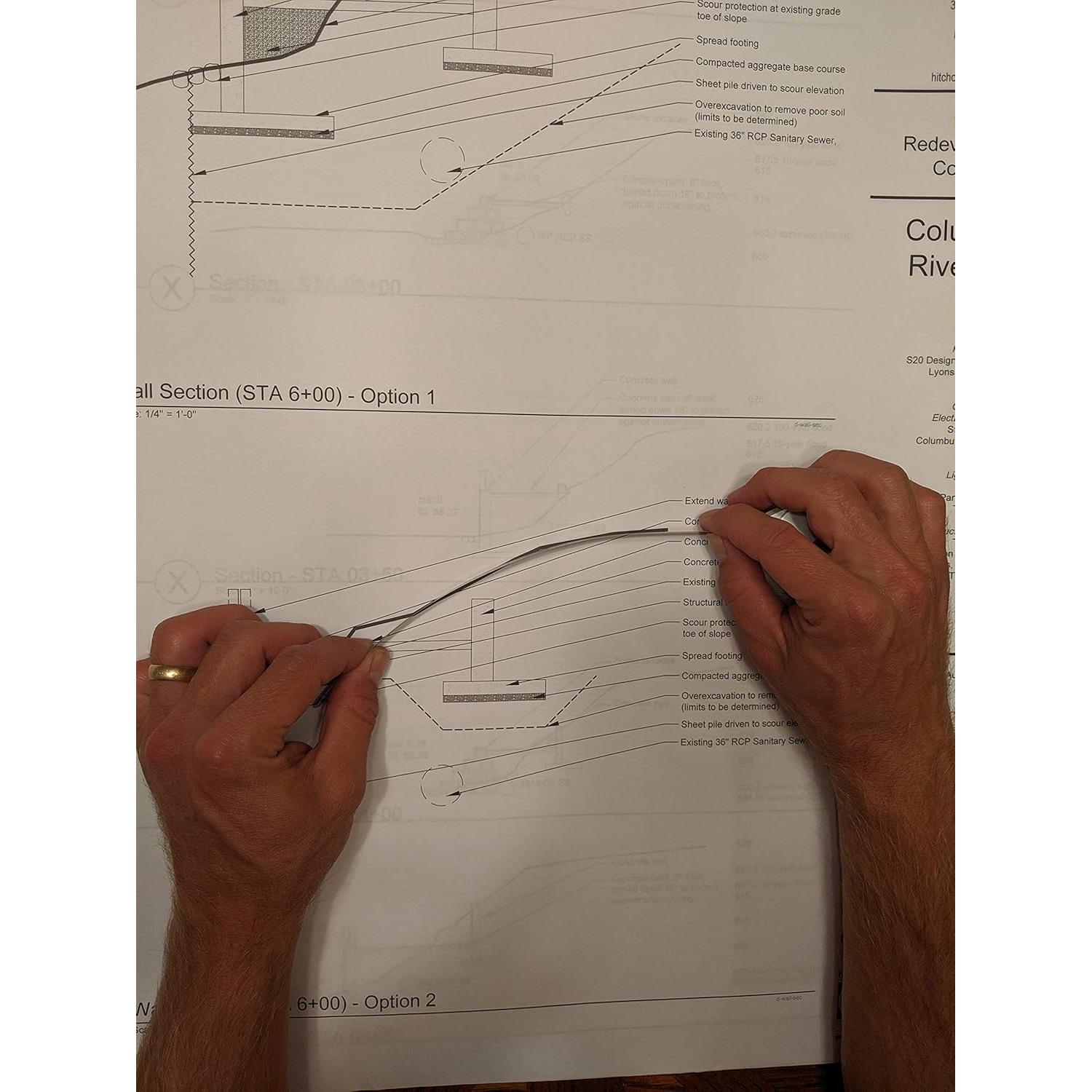 Cinta Métrica Arquitectónica Shield 0.91m con Escalas