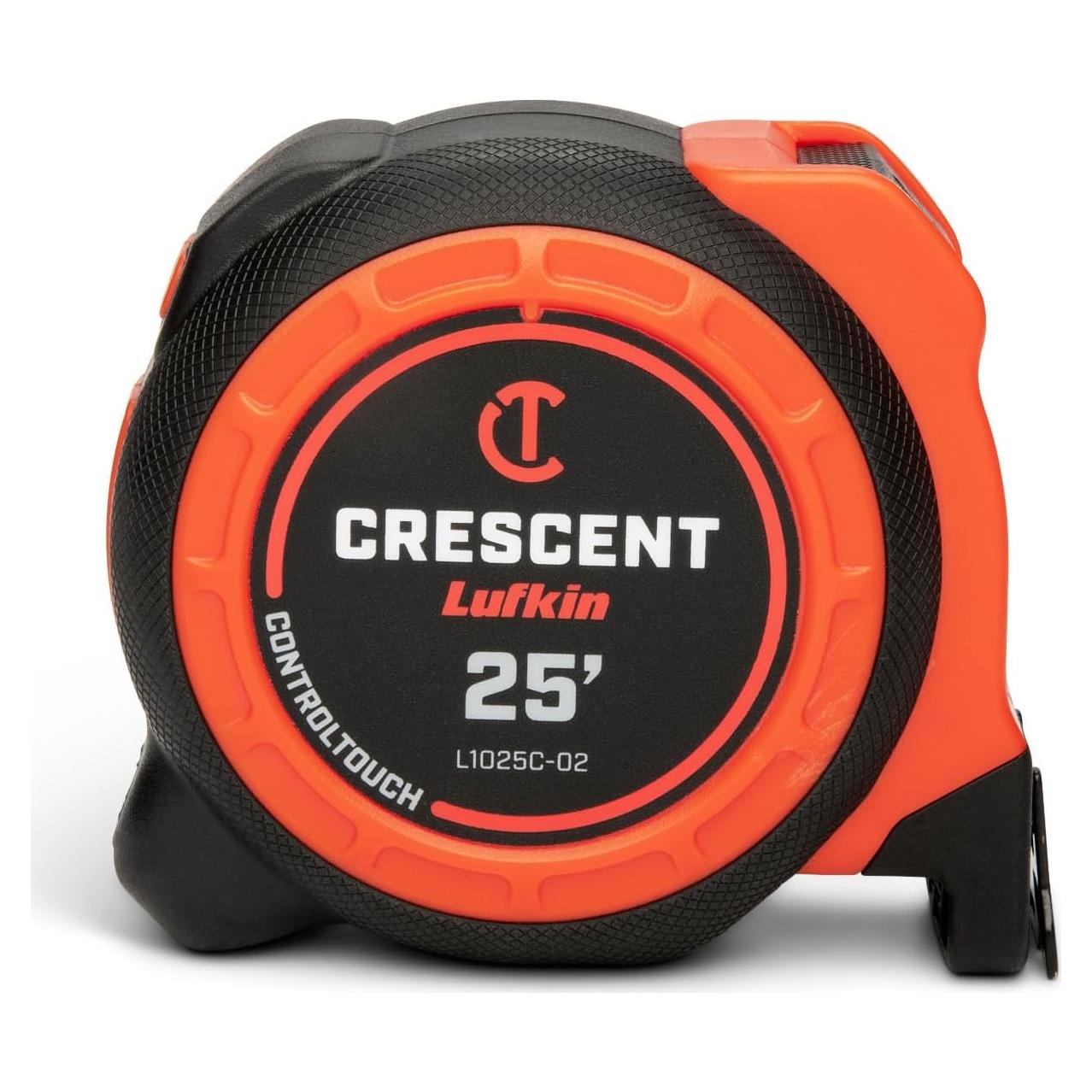 Cinta Métrica Autocentrante Crescent 7.6 m con Freno Anti-Pellizco