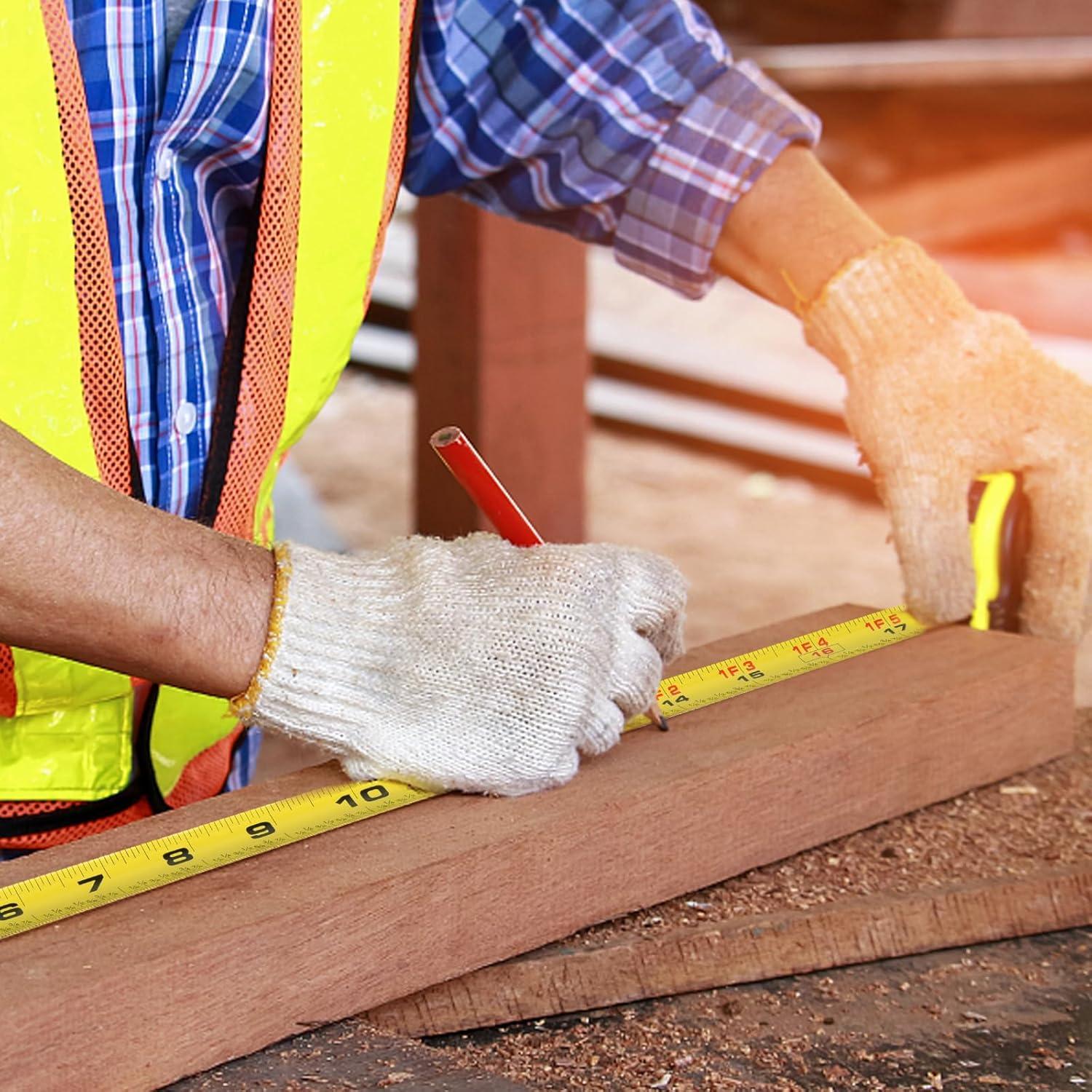 Cinta Métrica Retráctil 7.6 m ALLWIN Acero Fracciones