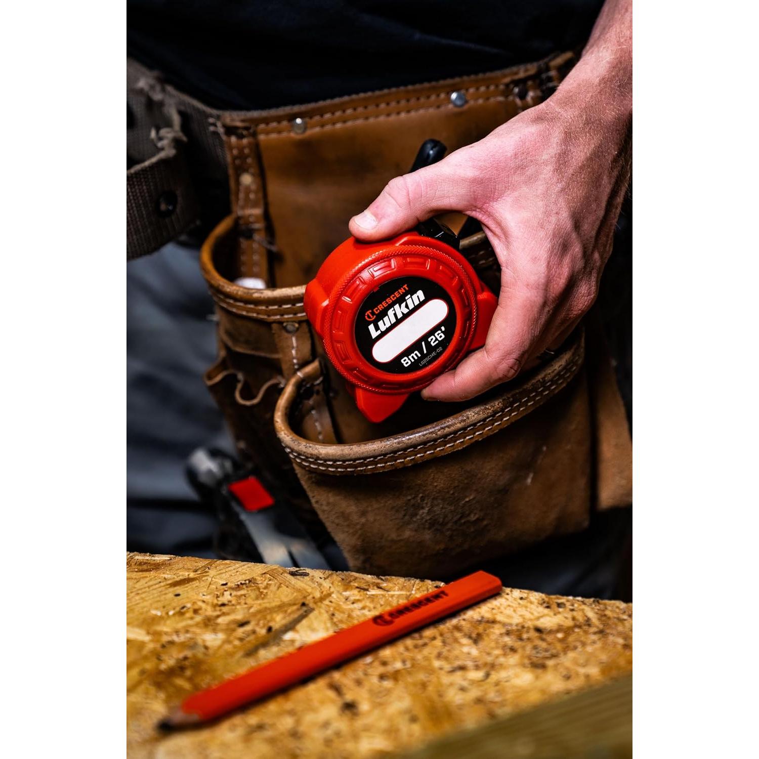 Cinta Métrica Lufkin 8m - L625CME-02, Alta Visibilidad