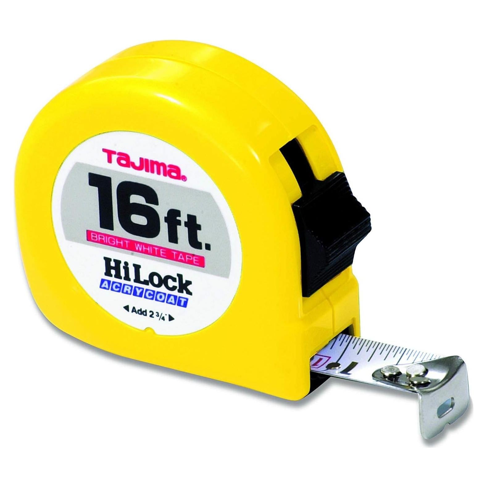 Cinta Métrica Tajima HL-16BW 4.88m x 2.54cm ABS Duradera