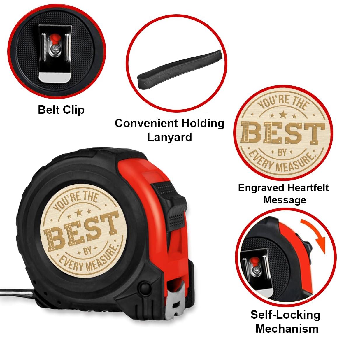 Cinta Métrica Personalizada 5m Livinges con Grabado Especial