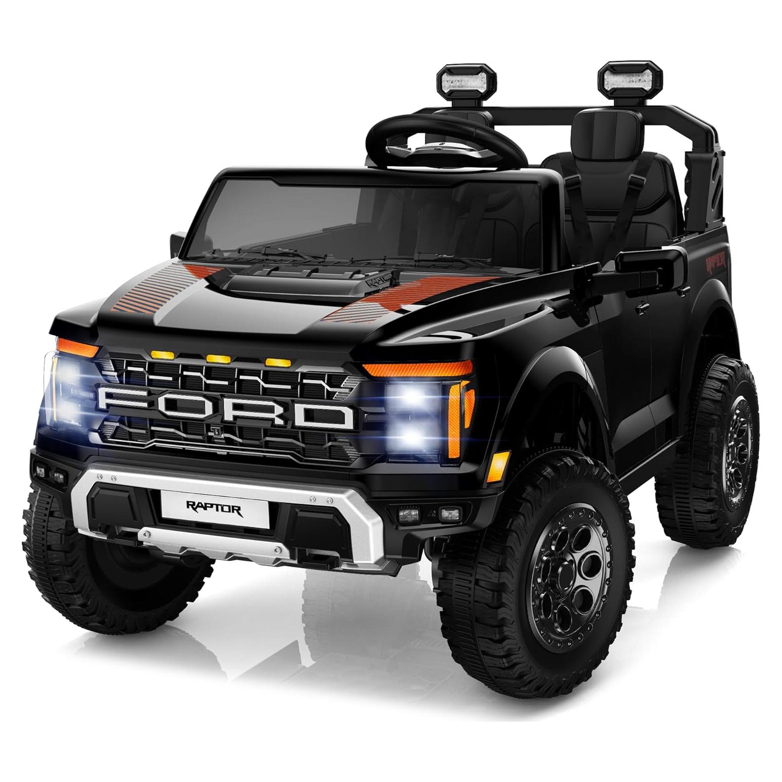 Coche Eléctrico Licenciado Ford F-150 Raptor 24V para Niños