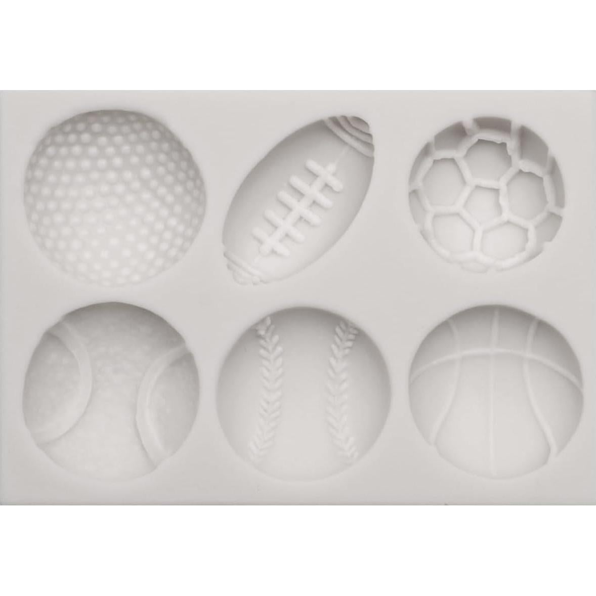 Juego de Moldes de Silicona Octhallow para Pelotas Deportivas