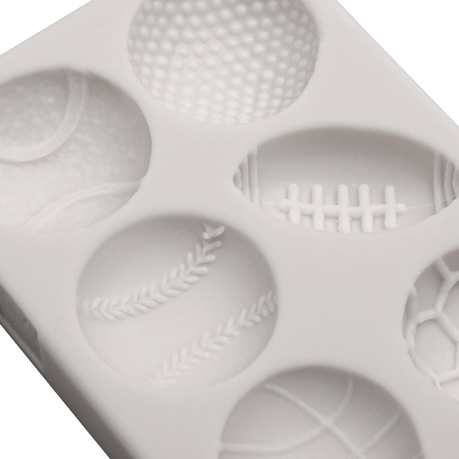 Juego de Moldes de Silicona Octhallow para Pelotas Deportivas