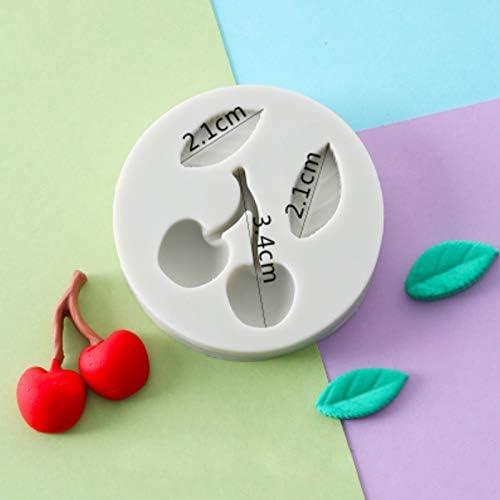 Molde de Silicona 3D Cereza para Hielo y Chocolates