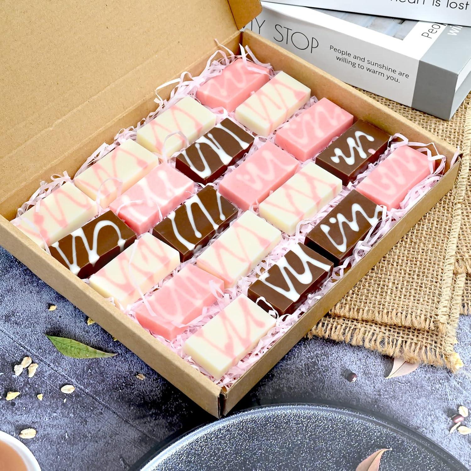 Moldes de Silicona Sakolla 2 Pack para Chocolate y Jabón