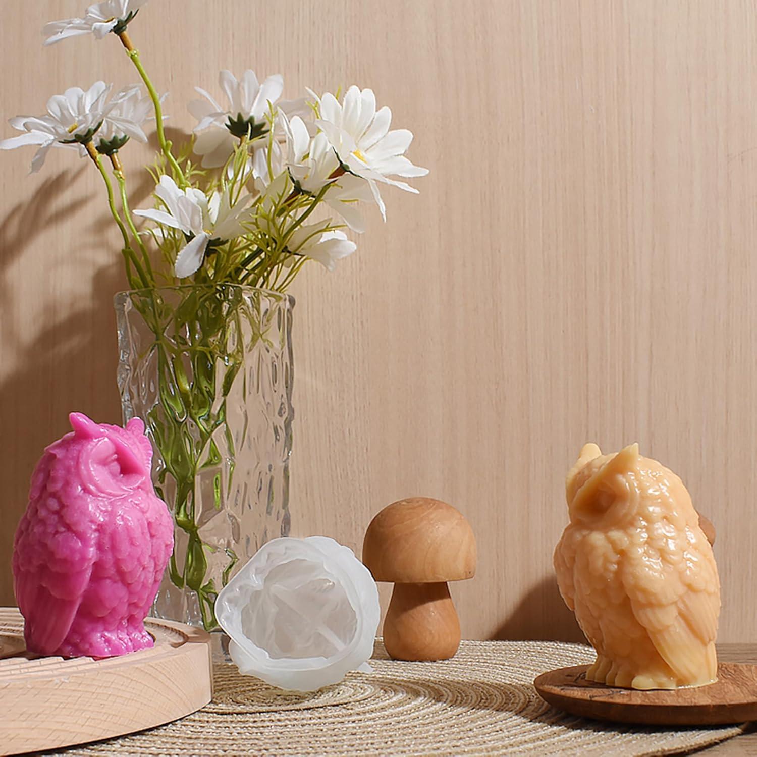 Molde de Silicona para Velas de Animal ESEENS - 5,08x2,54 cm