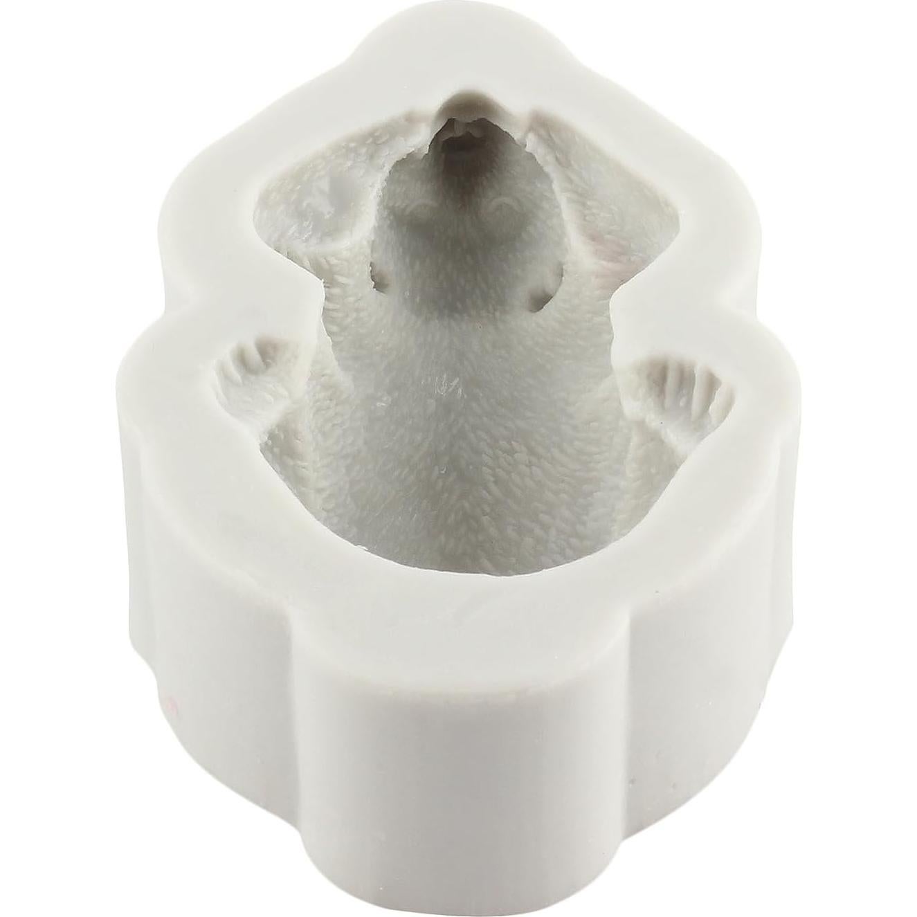 Molde de Silicona 3D Oso Polar YANQINMS para Pasteles