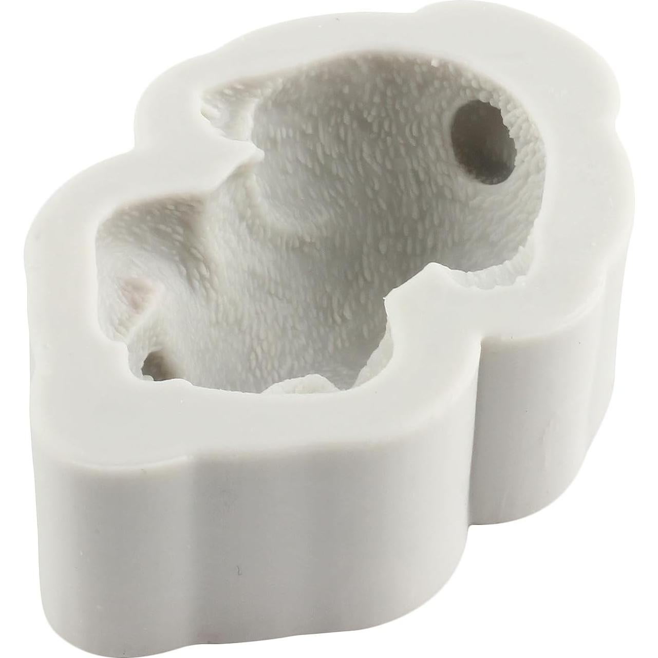 Molde de Silicona 3D Oso Polar YANQINMS para Pasteles