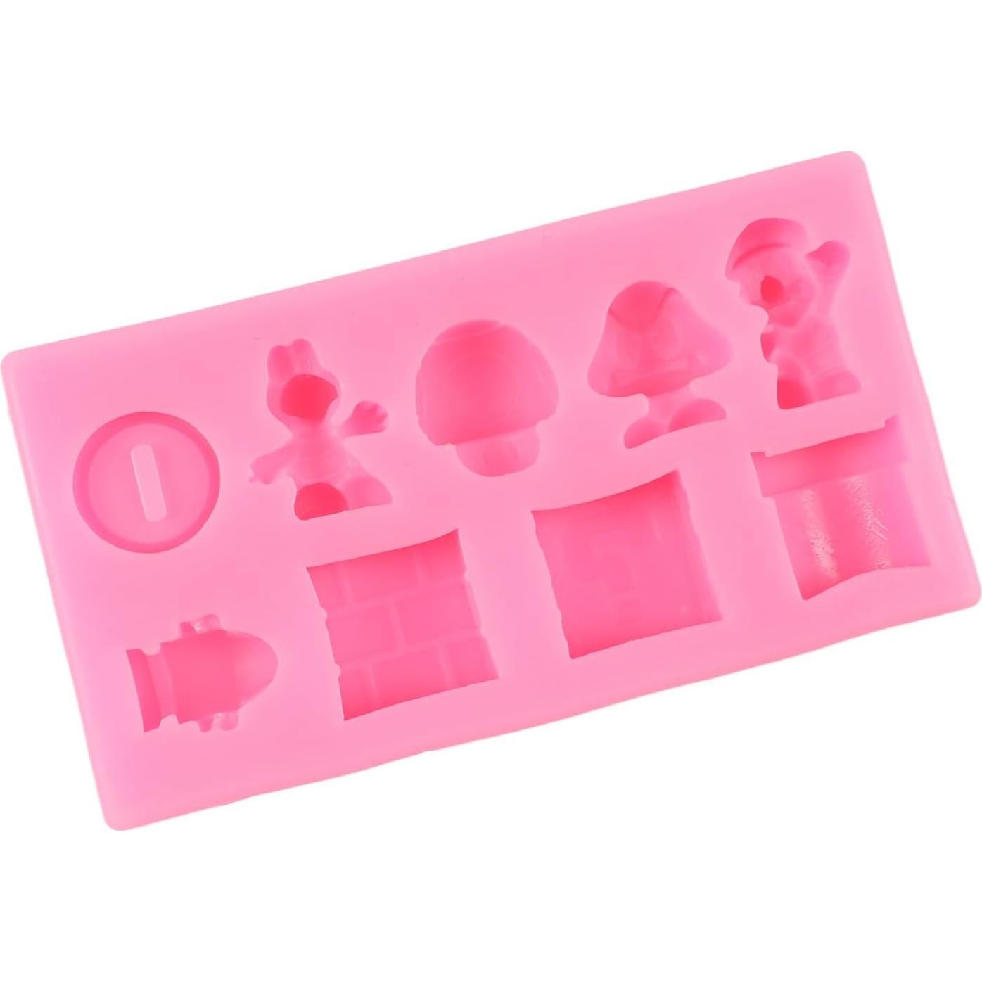 Molde de Silicona QDMOLDS Hongo Dragón y Monedas de Oro 9 Huecos