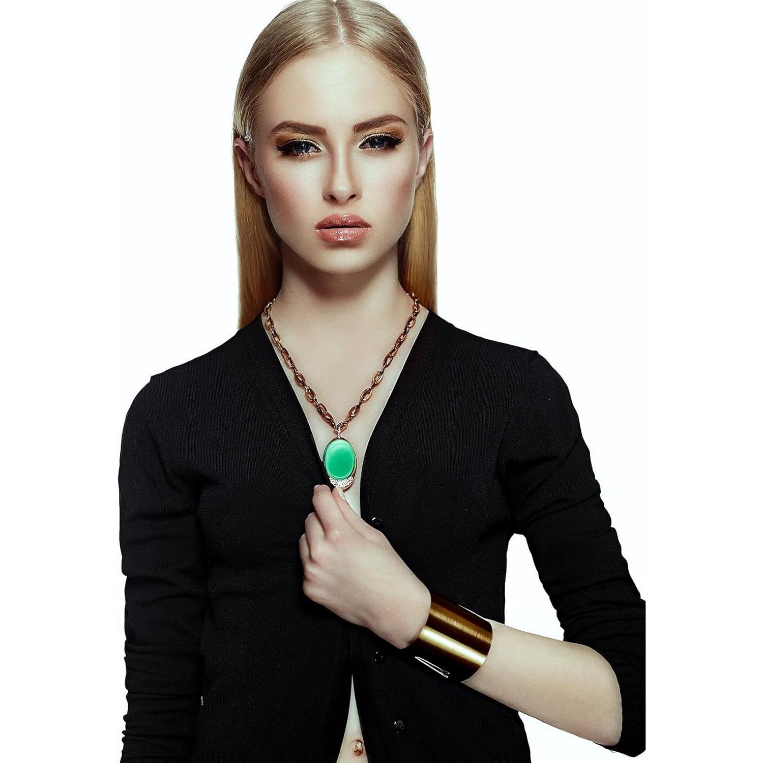 Moldes de Silicona para Joyas Trinkrittey Ovalados 8.5x6.5cm