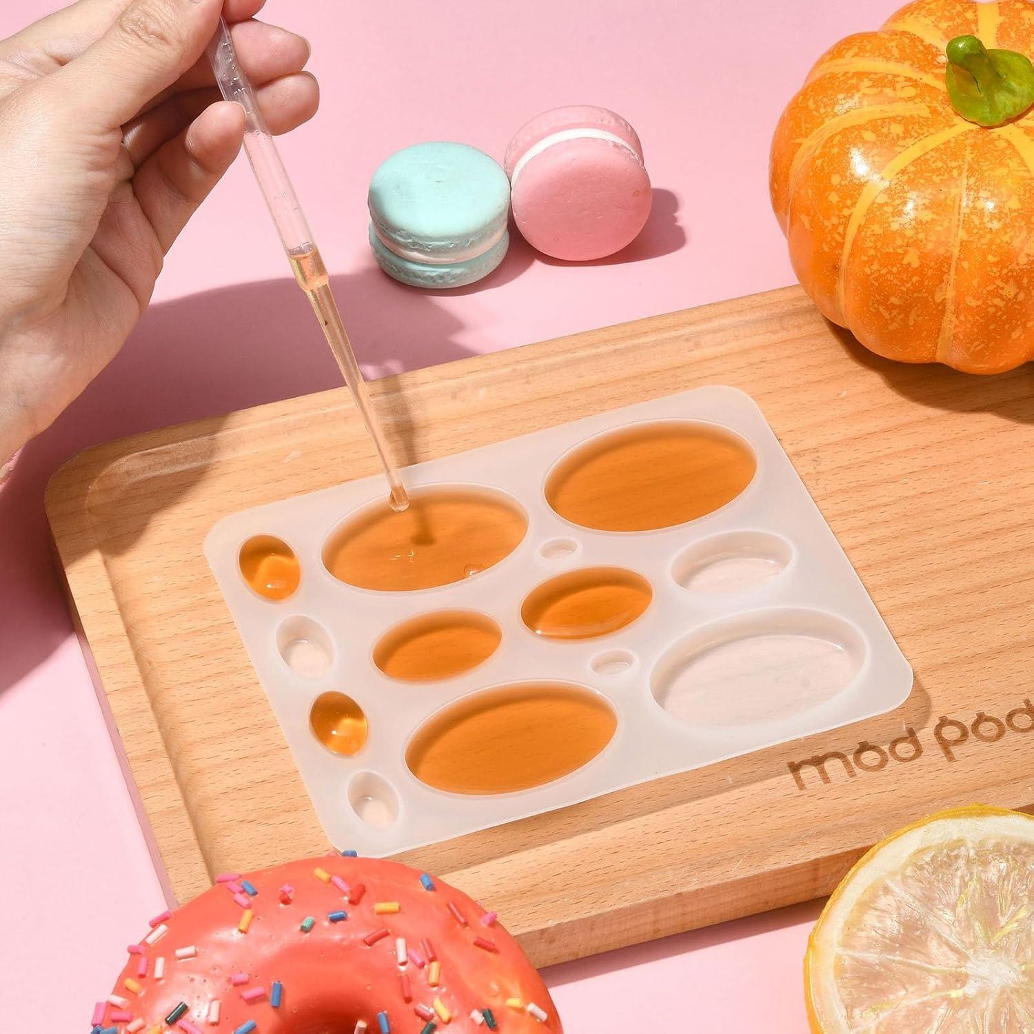 Moldes de Silicona para Joyería UR Urlifehall 5 Pcs Ovalados