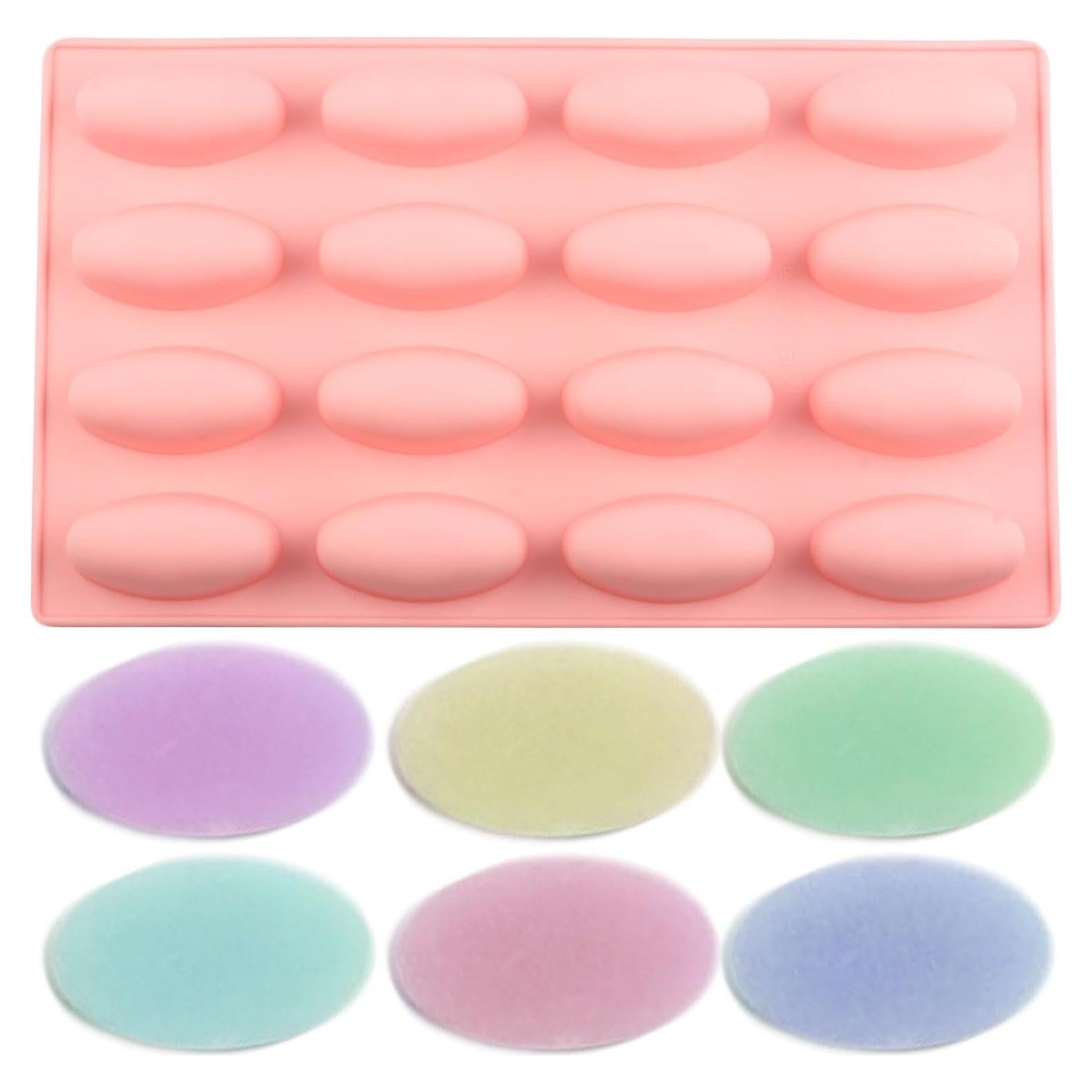 Molde de Silicona Ovalado EPYHREHM 16 Cavidades 29.8x17.4 cm