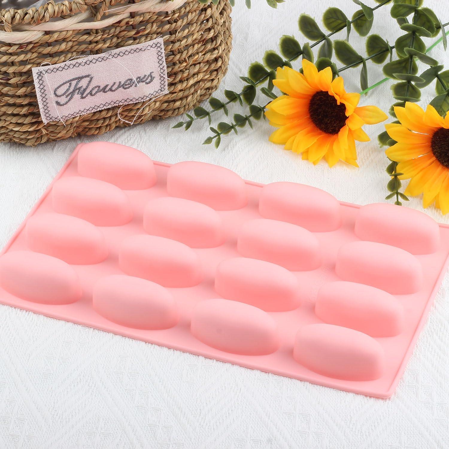 Molde de Silicona Ovalado EPYHREHM 16 Cavidades 29.8x17.4 cm