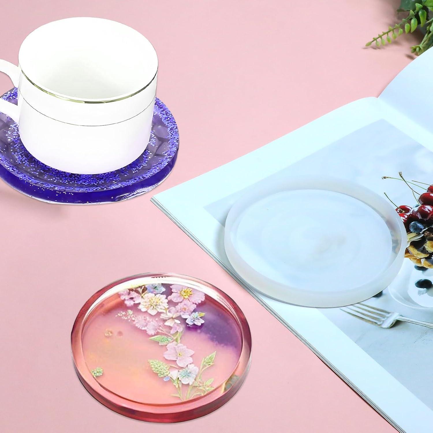 Juego de Moldes de Silicona Gabrella para Posavasos 3 Pcs