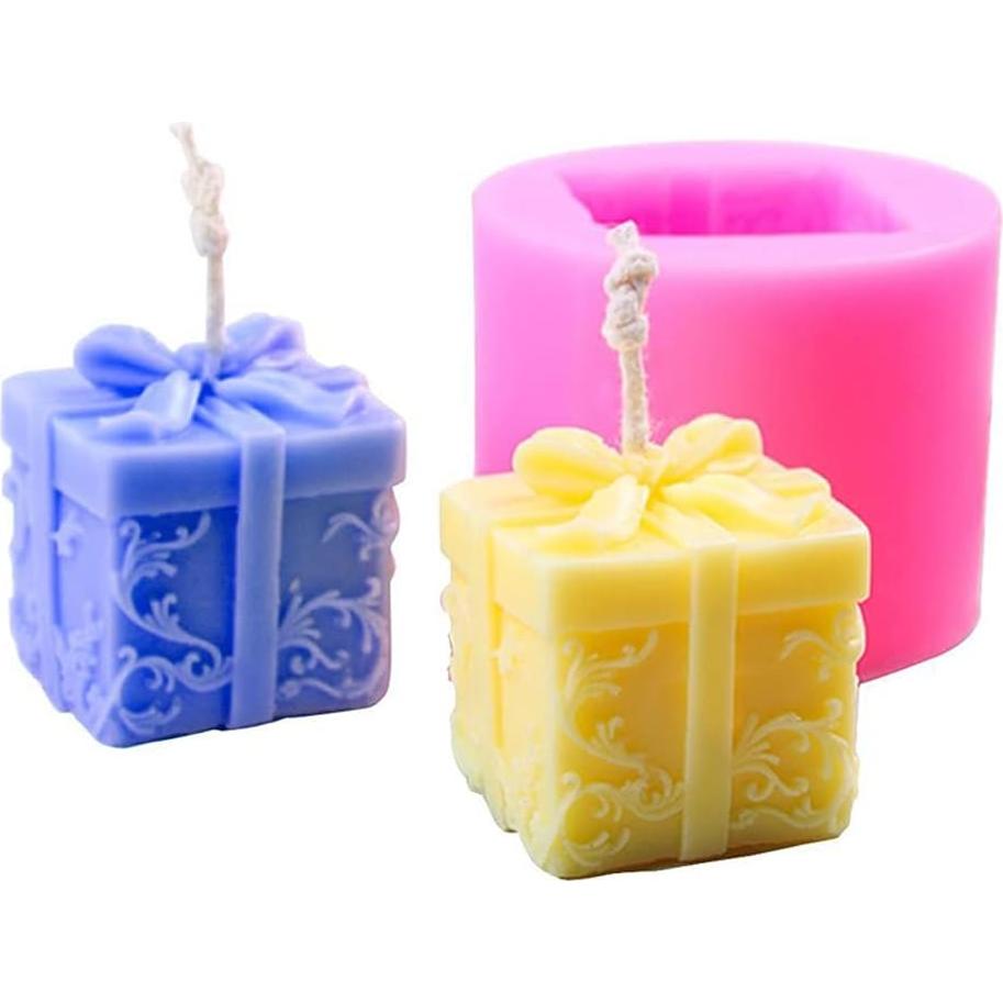 Molde de Silicona Cestony para Velas y Jabón - 2 Piezas