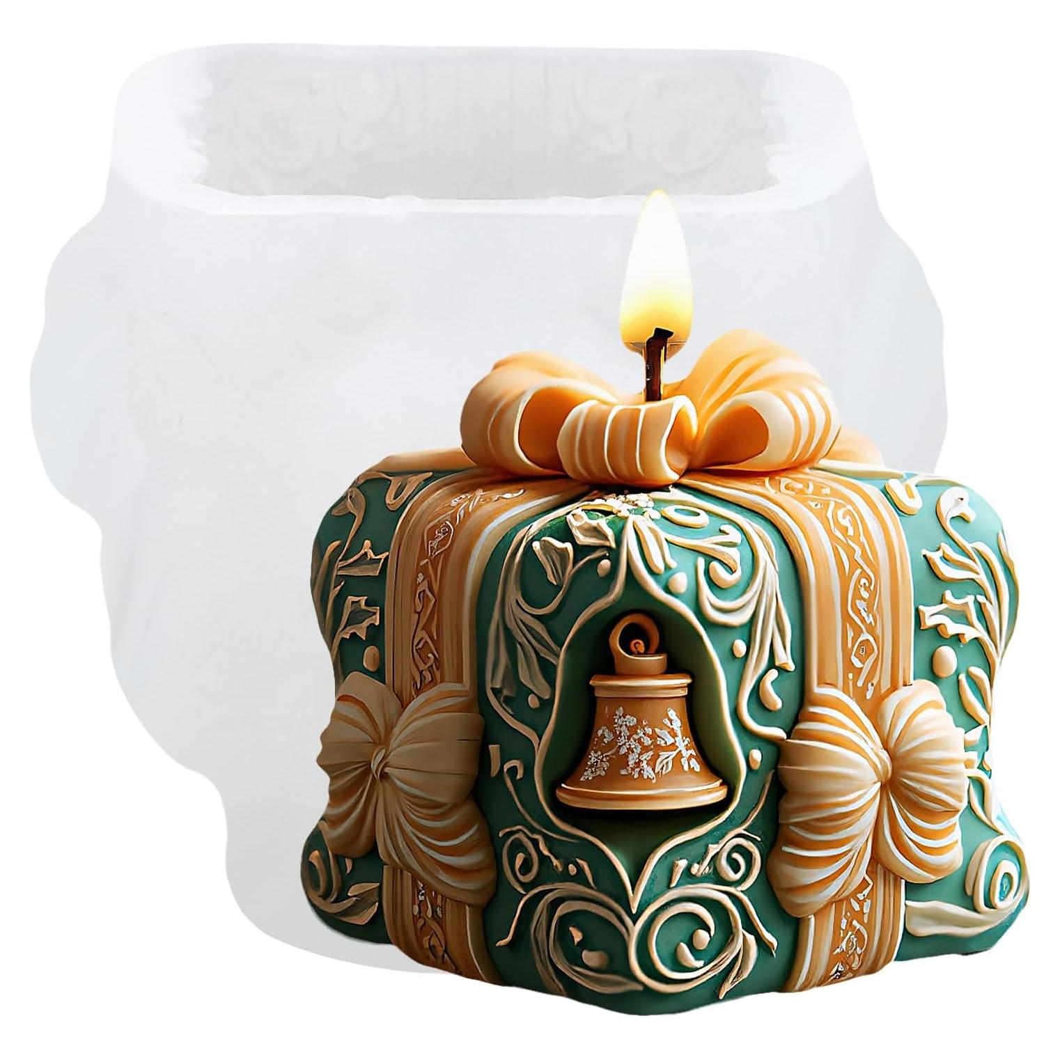 Molde de Silicona para Velas de Navidad XIAOSHUI 5.5x4cm