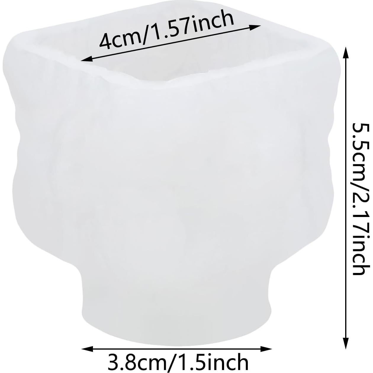 Molde de Silicona para Velas de Navidad XIAOSHUI 5.5x4cm